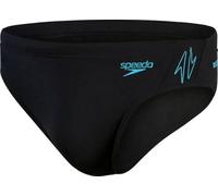 Speedo Herren Hyper IIIoom Splice III Badehose, Schwarz/Bolt, 9