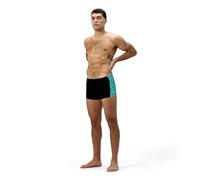 Speedo Herren Hyperboom Panel Aquashort | Schwimmtraining | Fitness | Chlorbeständig Schwimmbekleidung, Türkis, 34