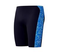 Speedo Herren Hyperboom Schwimmhose mit Einsatz | Schwimmtraining | Fitness | Chlorbeständig Schwimmbekleidung, Blau, 26