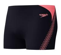 Speedo Herren Hyperboom Splice Aquashort Schwimmhose | Schnelltrocknend | Training | Fitness | Chlorbeständig Schwimmbekleidung, Coral Sands, 34