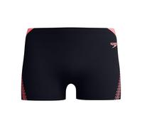 Speedo Herren Hyperboom Splice Aquashort Schwimmhose | Schnelltrocknend | Training | Fitness | Chlorbeständig Schwimmbekleidung, Coral Sands, 28