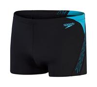Speedo Herren Hyper Boom Splice I Aquashort, Schwarz/Bolt, 8