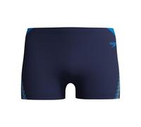 Speedo - Hyperboom Splice Aquashort - Badehose, Gr. XXL 8, blau (Peacoat/LagoonBlue)
