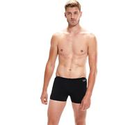 Speedo Herren Hyperboom Splice Aquashort Schwimmhose | Schnelltrocknend | Training | Fitness | Chlorbeständig Black/Alfalfa Green 28