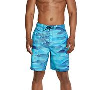 Speedo Herren Knielang Boardshort Bondi Bedruckt Badehose, 50,8 cm große Scheibe Blue Atoll, Medium