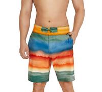 Speedo Herren Knielang Boardshort Bondi Bedruckt Badehose, Dunkles Efeu, 50,8 cm, Large