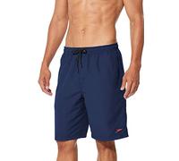 Speedo Herren, Knielang, Volley-Komfortfutter, solide Badehose, 50,8 cm (20 Zoll), Navy, Medium