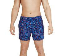 Speedo Herren, Kurze Länge, Redondo Bedruckt Badehose, Leopard Bright Cobalt, Large