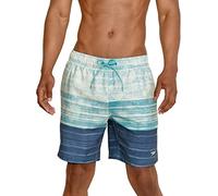 Speedo Herren mittellang Redondo Floral Badehose, Reign China Blue, XX-Large