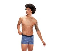 Speedo Herren Valmilton Aquashort | Schwimmbekleidung für den Urlaub Schwimmbekleidung, Ammonite Blue/Weiß/True Navy, Einheitsgröße