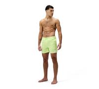 Speedo Herren Watershort Badehose 16"| Schnell trocknend | Bequemer Sitz | Klassischer Style | Tunnelzugbund Schwimmbekleidung, Electric Lime/Cobalt/Iris Mirror, XL