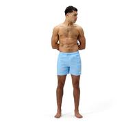 Speedo Herren Watershort Badehose 16"| Schnell trocknend | Bequemer Sitz | Klassischer Style | Tunnelzugbund Schwimmbekleidung, Sugar Blue/Celeste/Iris Mirror, S