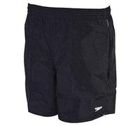 Speedo Herren Solid Leisure Wassershorts (1er Pack), Schwarz