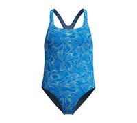 Speedo Badeanzug Hyperboom Allover Medalist Junior – Blau – 7–8 Jahre – Mädchen