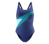Speedo Hyperboom Butterfly Back Damen Schwimmanzug, blau 36