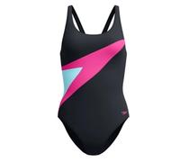 Speedo Hyperboom Butterfly Back Damen Schwimmanzug, schwarz 38
