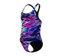 Speedo Badeanzug Hyperboom Print Medalist One Piece Mädchen Schwarz 12