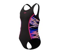 Speedo Badeanzug Hyperboom Splice Muscleback Schwarz 14 Jahre Mädchen