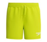 Speedo Jungen 13" Watershorts | Schwimmshorts | Schwimmhose | Schnelltrocknend | Bequeme Passform | Chlorbeständig Badehose, Hyper Yellow/Cobalt/Emerald, S