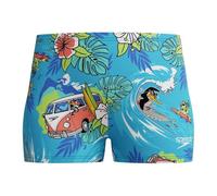 Speedo Baby Jungen Allover Aquashorts zum Schwimmen Lernen | Schwimmhose | Bequeme Passform | Schnelltrocknend Schwimmbekleidung, 2YRS