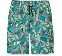 Speedo Jungen Streifen Druck Freizeit Badehose 43,2 cm, Jungen, Stripe Pop Printed Leisure 17 inch, Lemon Sorbet/Jade/Mango