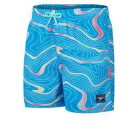 SPEEDO Kinder Badebermuda DIGI PRT 13" WSHT JM BLUE/ORANGE (800318916525) XL Blau