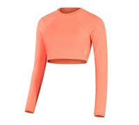Speedo - Kurzes Top für Damen, Schmal, Raglanärmel (Pfirsich) EU 46 / UK 18