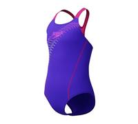 Speedo Medley Logo Swimsuit Blau 11-12 Years Mädchen