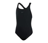 Speedo Mädchen ECO Endurance+ Medalist Badeanzug | Chlorbeständig | Recyclingmaterial | Bequeme Passform | Schwimmunterricht | Badeurlaub Black 13-14