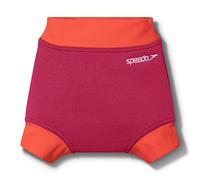 Speedo Mädchen Schwimmen lernen Baby & Kleinkind Windelhose | Weiche Haptik | Neopren Windelhose, Cherry Pink/Coral, 9-12M