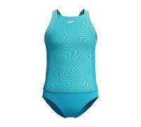 Speedo Mädchen Swimsuit Two Piece Thick Strap Tankini-Set, Aloha Swirl, 10
