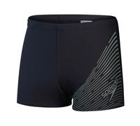 Speedo Medley Badehose Herren chlorbeständig, Farbe:Black-Green, Größe:7