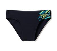 SPEEDO Medley Herren Badehose (7 cm) mit Logo Schwarz/Grün, 5