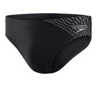 Speedo MEDLEY LOGO 7CM BRIEF Badehose, schwarz, größe 34