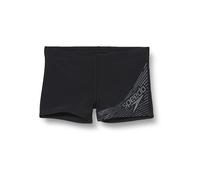 Speedo Medley Logo Aquashort für Jungen, Schwarz/Grau, 13-14 Jahre
