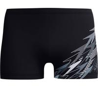 SPEEDO Medley Logo Aquashort Herren | BLK/GRY |