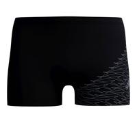 Speedo - Medley Logo Aquashort - Badehose, Gr. XXL 8, schwarz (Black/LeadGrey)