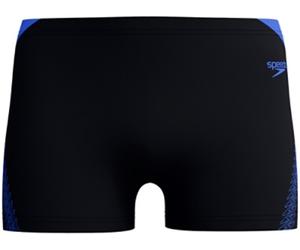 SPEEDO Mens Hyperboom Splice Aquashort Black/Cobalt Pop, 4