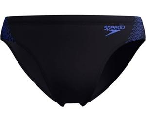 SPEEDO Mens Hyperboom Splice Brief Herren | BLACK/COBALT POP | 5