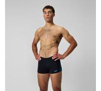 SPEEDO Mens Tech Panel Aquashort Herren | BLACK/COBALT POP | 4