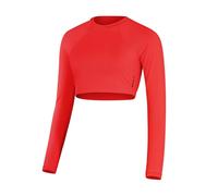 Speedo - Oberteil für Damen, Jersey, Schmal, Raglanärmel (Rot) EU 36 / UK 8