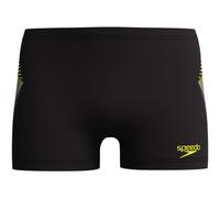 Speedo Panel Badeshorts Herren 7172 - black/hyper yellow 3XL
