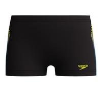 Speedo Panel Badeshorts Jungen 5172 - black/hyper yellow 140