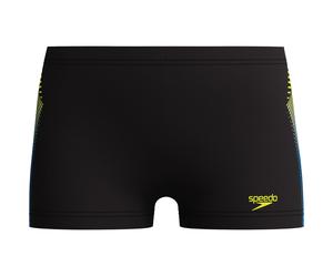 Speedo Panel Badeshorts Jungen 5172 - black/hyper yellow 152
