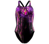 Speedo Placement Printed Powerback Badeanzug