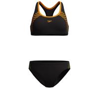 Speedo Placement Racerback Two Piece Damen Bustier, schwarz, Gr. 44