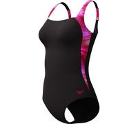 Speedo - Print Luna Lustre Badeanzug Damen anthrazit