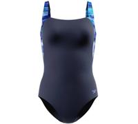 Speedo Print Luna Lustre Damen Badeanzug, blau 50