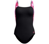 Speedo - Print Luna Lustre Badeanzug Damen anthrazit