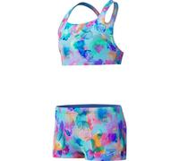 Speedo PRINT RACERBACK 2PC Mädchen-Bikini, blau, größe 14Y 14